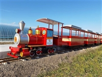 休闲农业载人小火车