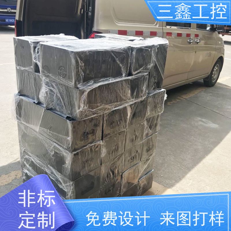 厂家供应嵌入式铝面板机箱 不锈钢机柜  表面阳极氧化 烤漆 