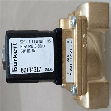 BURKERT转动衔铁带手动开关电磁阀00139810