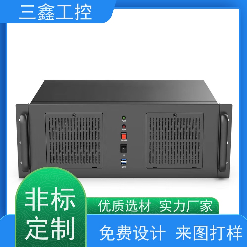 实体工厂2UDVR监控机箱 室外机柜 多硬盘位 TY-4UX喷塑工艺