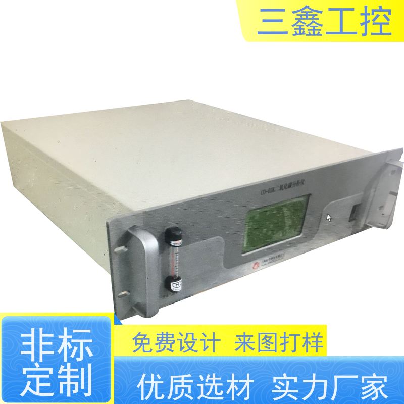 实体工厂3U工控机箱 操作箱外壳 支持ATX母板 LED指示 USB和PS/2接口 