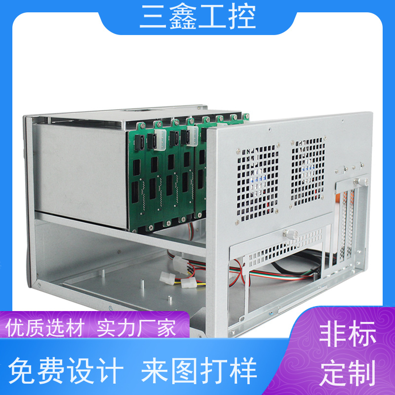 非标定制3U不锈钢配电箱  操作箱外壳 多硬盘位 TY-4UX喷塑工艺