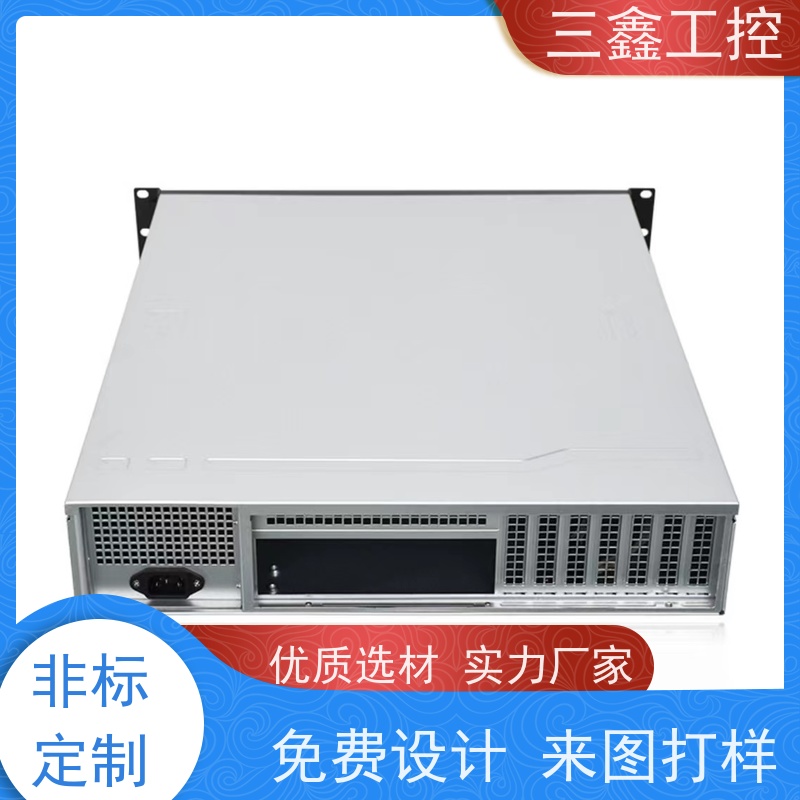 厂家供应2U不锈钢电源机箱 钣金外壳加工 多硬盘位 TY-4UX喷塑工艺
