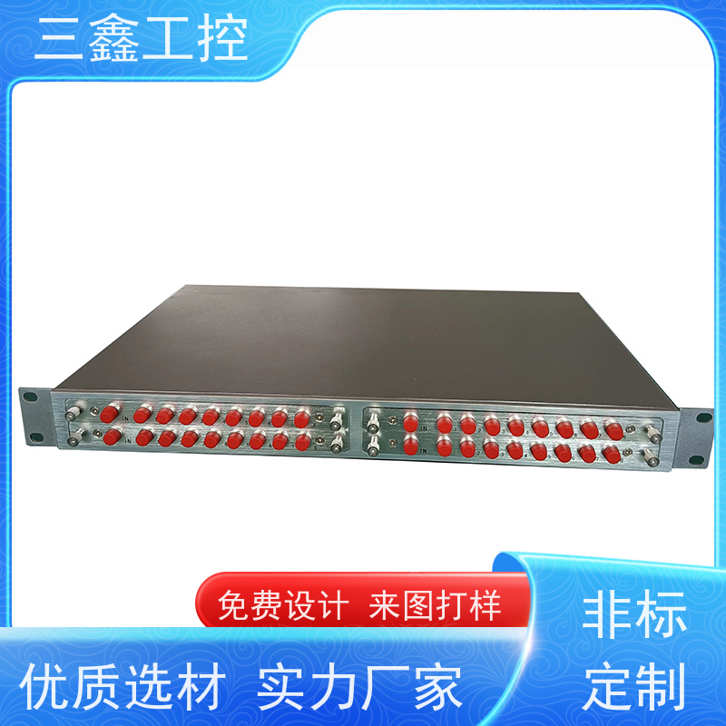 实体工厂1U服务器机箱 室外机柜 表面阳极氧化 烤漆 