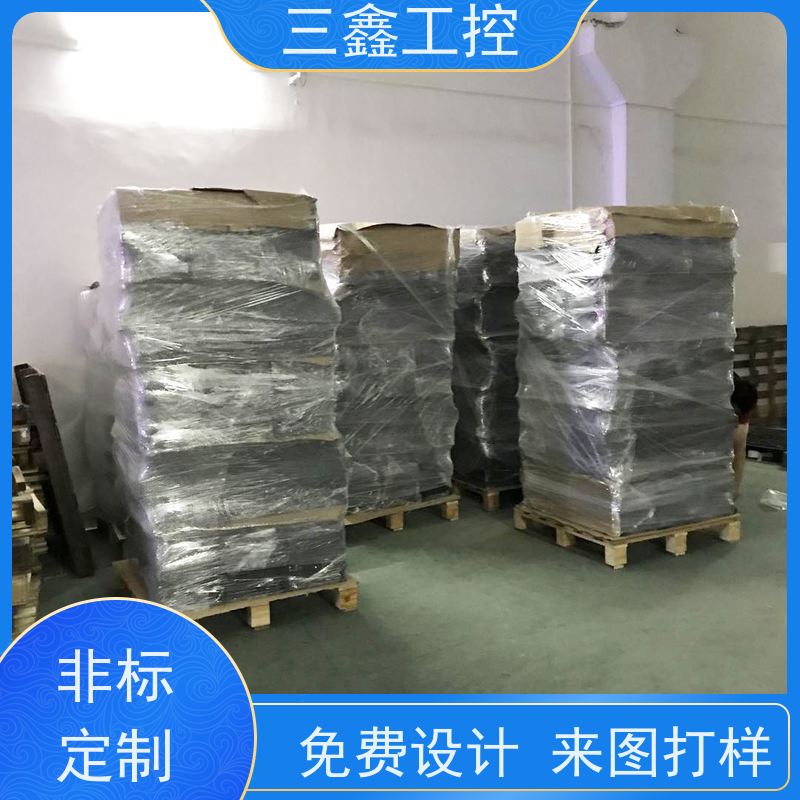 深 圳三鑫3U控制机箱 螺丝机外壳  支持ATX母板 LED指示 USB和PS/2接口 