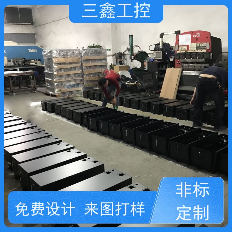 深 圳三鑫上架式锂电池机箱 五金外壳 来图定制加工