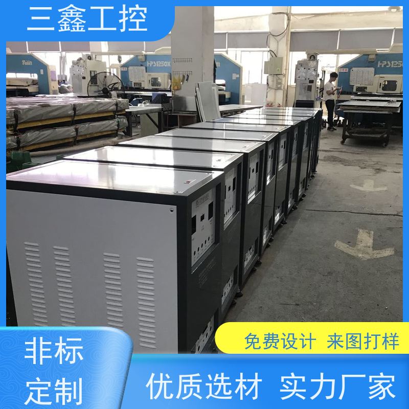 实体工厂4U控制机箱 锂电池机柜 支持ATX母板 LED指示 USB和PS/2接口 