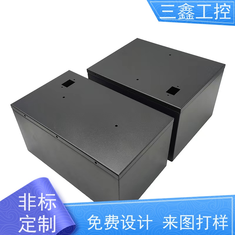 非标定制上架式铝面板机箱 钣金外壳加工 表面阳极氧化 烤漆 