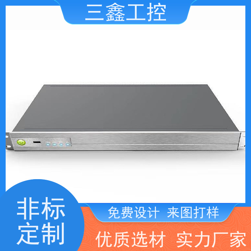 深 圳三鑫4U不锈钢配电箱  螺丝机外壳加工 精细工艺 严格品控