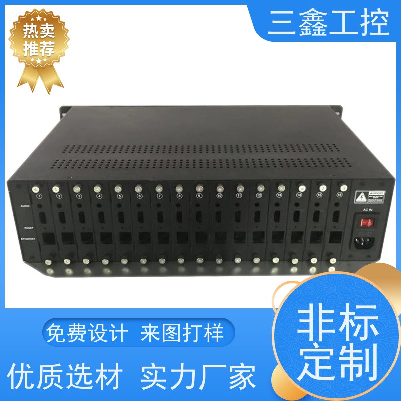 厂家供应4U电力通讯工业机箱 锂电池机柜 来图定制加工