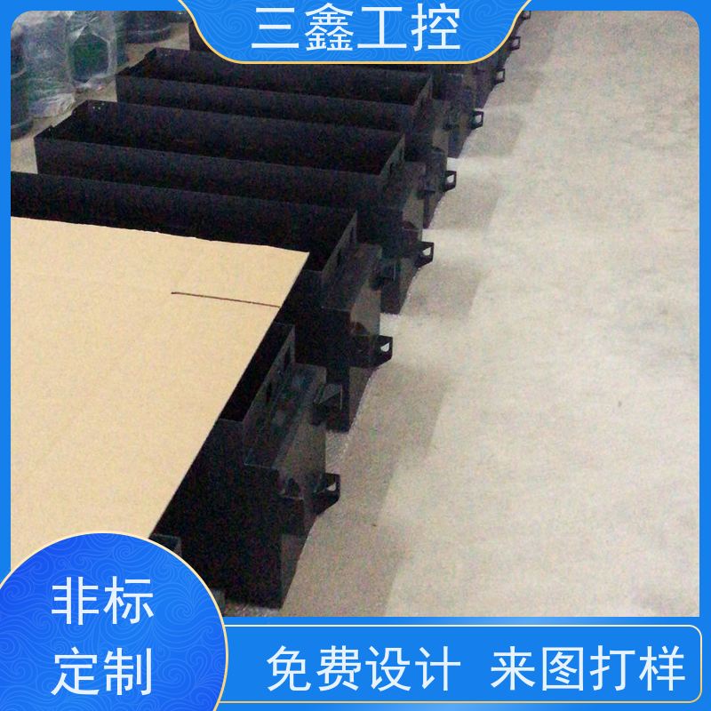 深 圳三鑫上架式工业铝机箱 锂电池机柜 来图定制加工