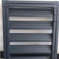 杭州锌钢百叶窗 空调百叶窗价格