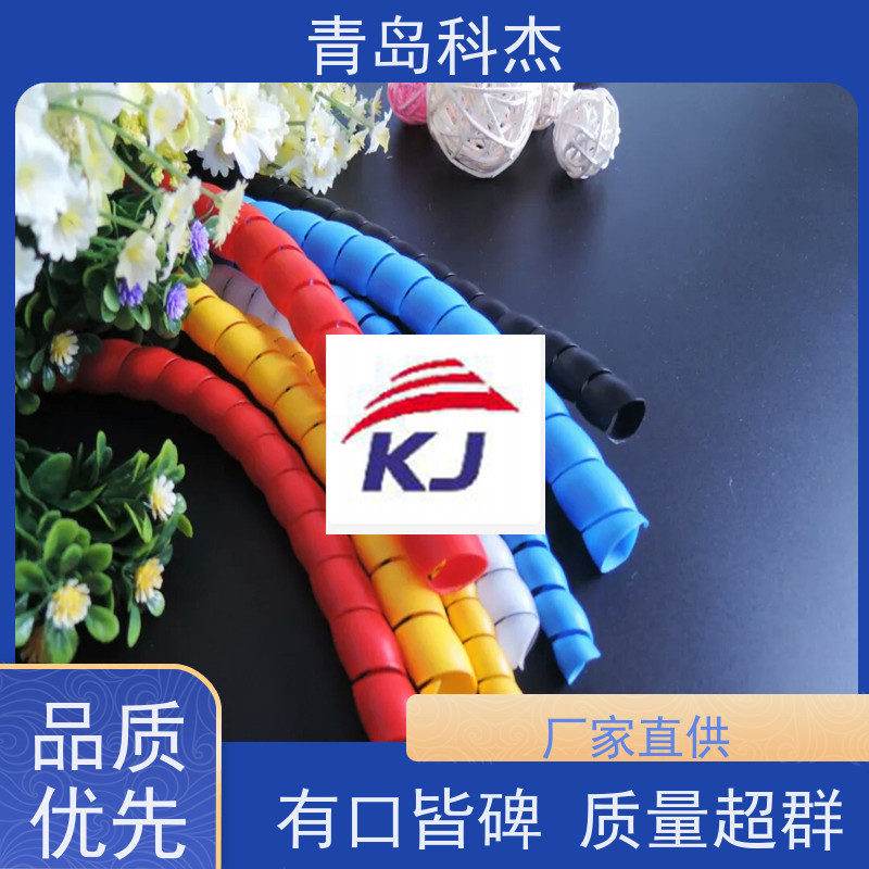 科杰塑机 工厂直供 PP螺旋保护套液压油管设备 无废品 省时省力