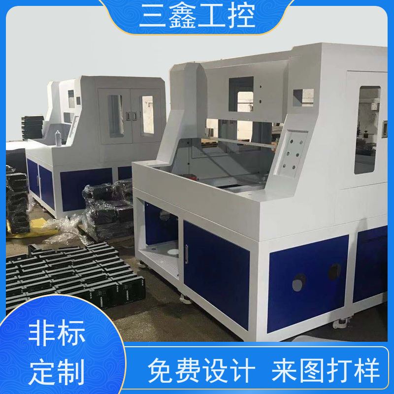 实体工厂嵌入式工业铝机箱 机柜外壳 多硬盘位 TY-4UX喷塑工艺