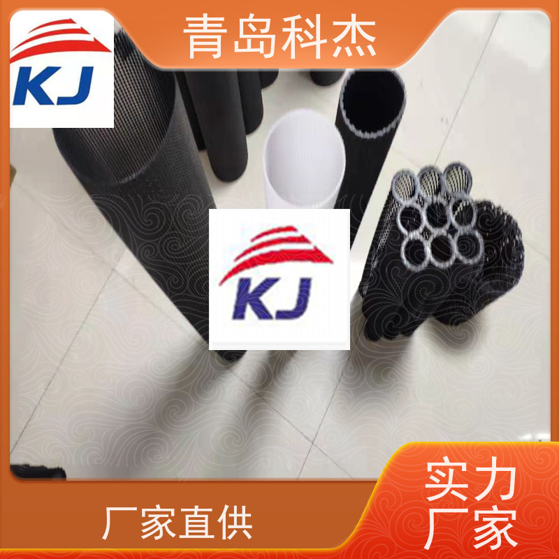 青岛科杰塑料机械有限公司 订单多 过滤芯硬性网格管 效率高 省时省力
