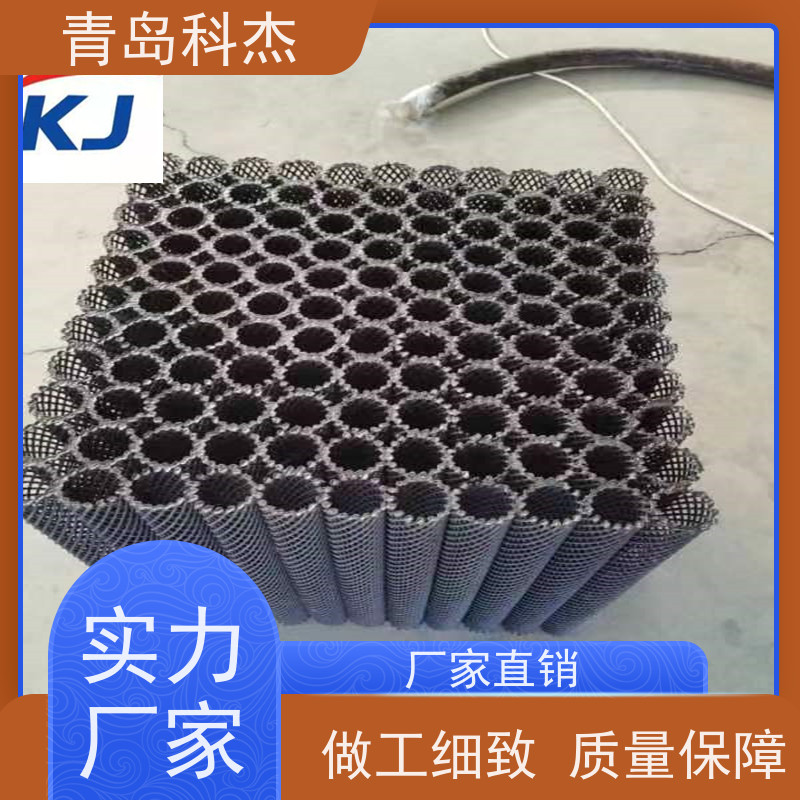 青岛科杰塑料机械有限公司 订单多 过滤芯硬性网格管 产量高 性能稳定