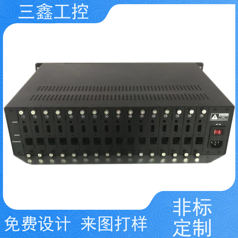 深 圳三鑫1UDVR监控机箱 螺丝机外壳  OEM/ODM定制方案 免费打样