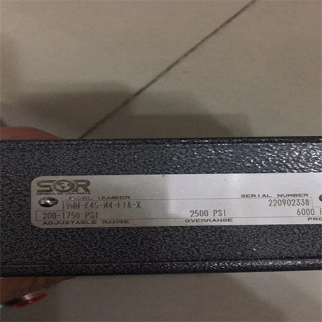  SOR压力开关4NN-K45-N4-B1A工作性能要求