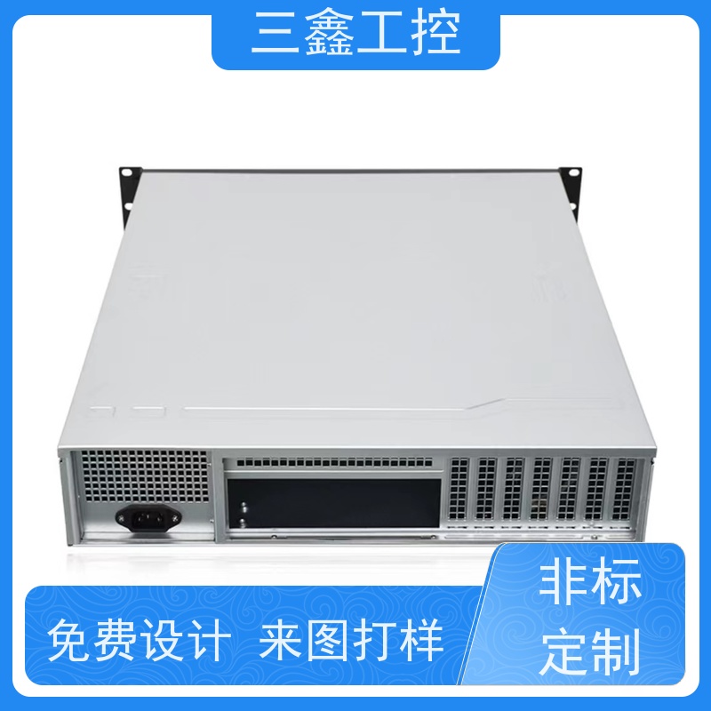 深 圳三鑫1U电力通讯工业机箱 机柜外壳 来图定制加工