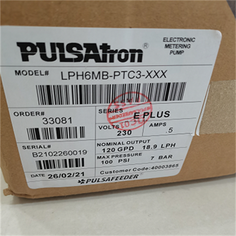 有货LB04SB-PTC1-XXX帕斯菲达电磁计量泵