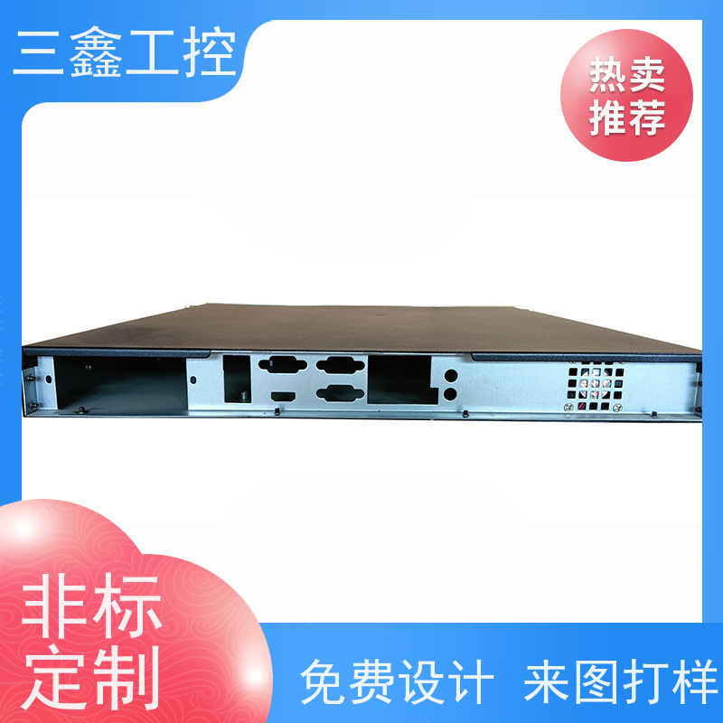 实体工厂2U不锈钢配电箱  钣金外壳加工 表面阳极氧化 烤漆 