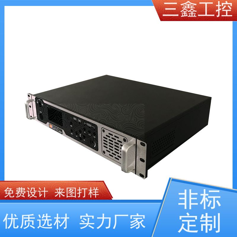 非标定制1U不锈钢电源机箱 操作箱外壳 多硬盘位 TY-4UX喷塑工艺