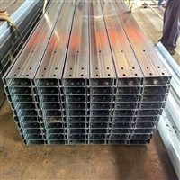 重庆厂家Q235B镀锌C型钢锌铝镁光伏支架C型钢国标U型C型钢钢槽