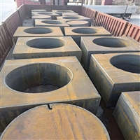 贵州q355b钢板加工工地建筑钢结构普中板焊接加工 金属板