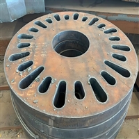 贵州厂家定制铁板加工工地建筑钢结构普中板定做激光切割异型件