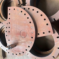 重庆钢板激光切割工地建筑钢结构普中板热轧板可定尺切割钢板