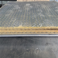 重庆厂家供应花纹板扁豆压花防滑钢板铺车底板热轧碳钢