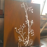 四川Q235NH耐候钢板加工Q235NH耐候钢板加工红锈钢板景观幕墙灯箱