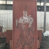 重庆耐候板厂家耐腐蚀耐候板红锈钢板景观幕墙灯箱