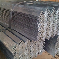 重庆热轧角钢厂家车棚车架用镀锌角铁打孔切割用低合金角钢