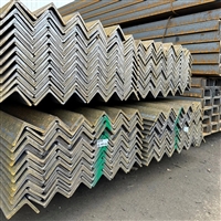 四川热轧角钢厂家车棚车架用镀锌角铁黑角钢零切批发