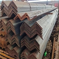 山东Q235B角钢厂家车棚车架用镀锌角铁黑角钢零切批发