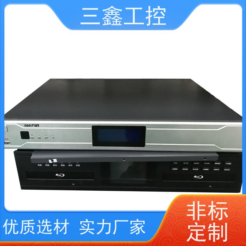 实体工厂1U2U3U4U工控机箱 钣金外壳加工 多硬盘位 TY-4UX喷塑工艺