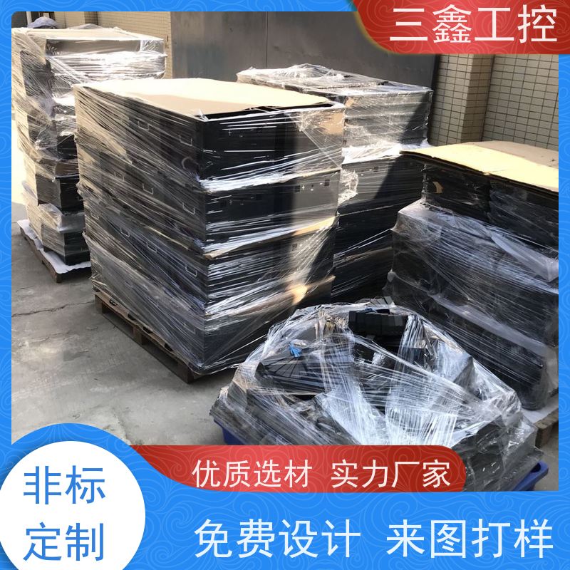 非标定制上架式服务器机箱 不锈钢机柜  表面阳极氧化 烤漆 