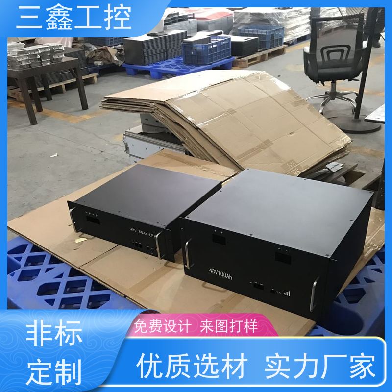 非标定制4U不锈钢机箱 钣金外壳加工 表面阳极氧化 烤漆 