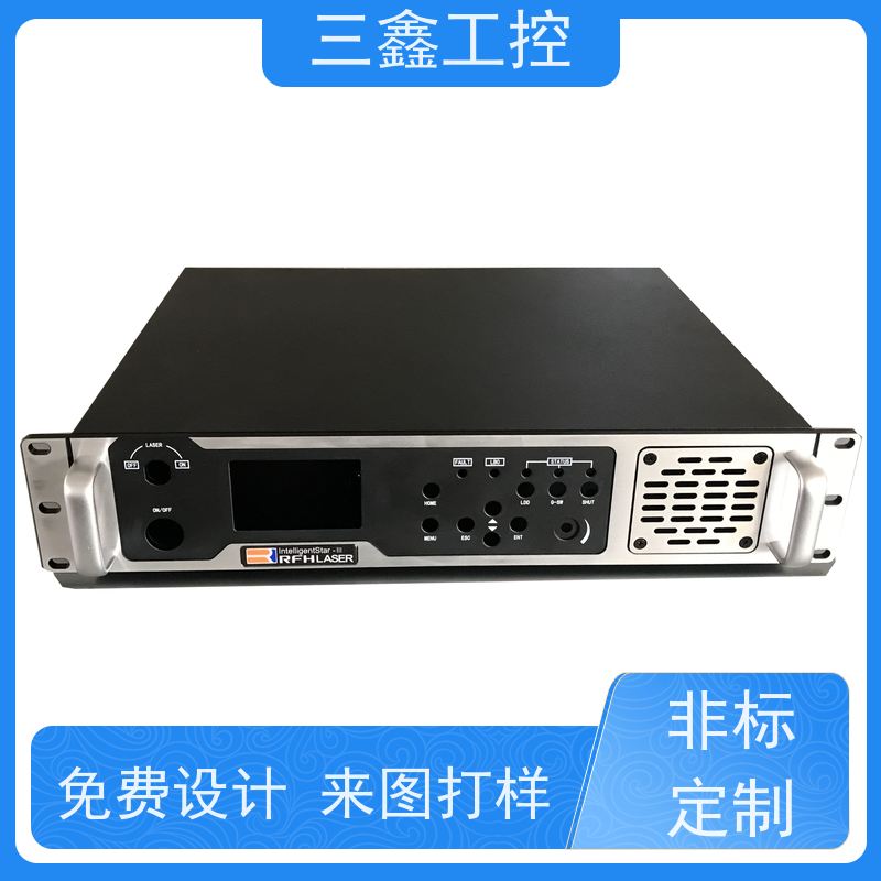 厂家供应嵌入式数控机箱 螺丝机外壳  表面阳极氧化 烤漆 