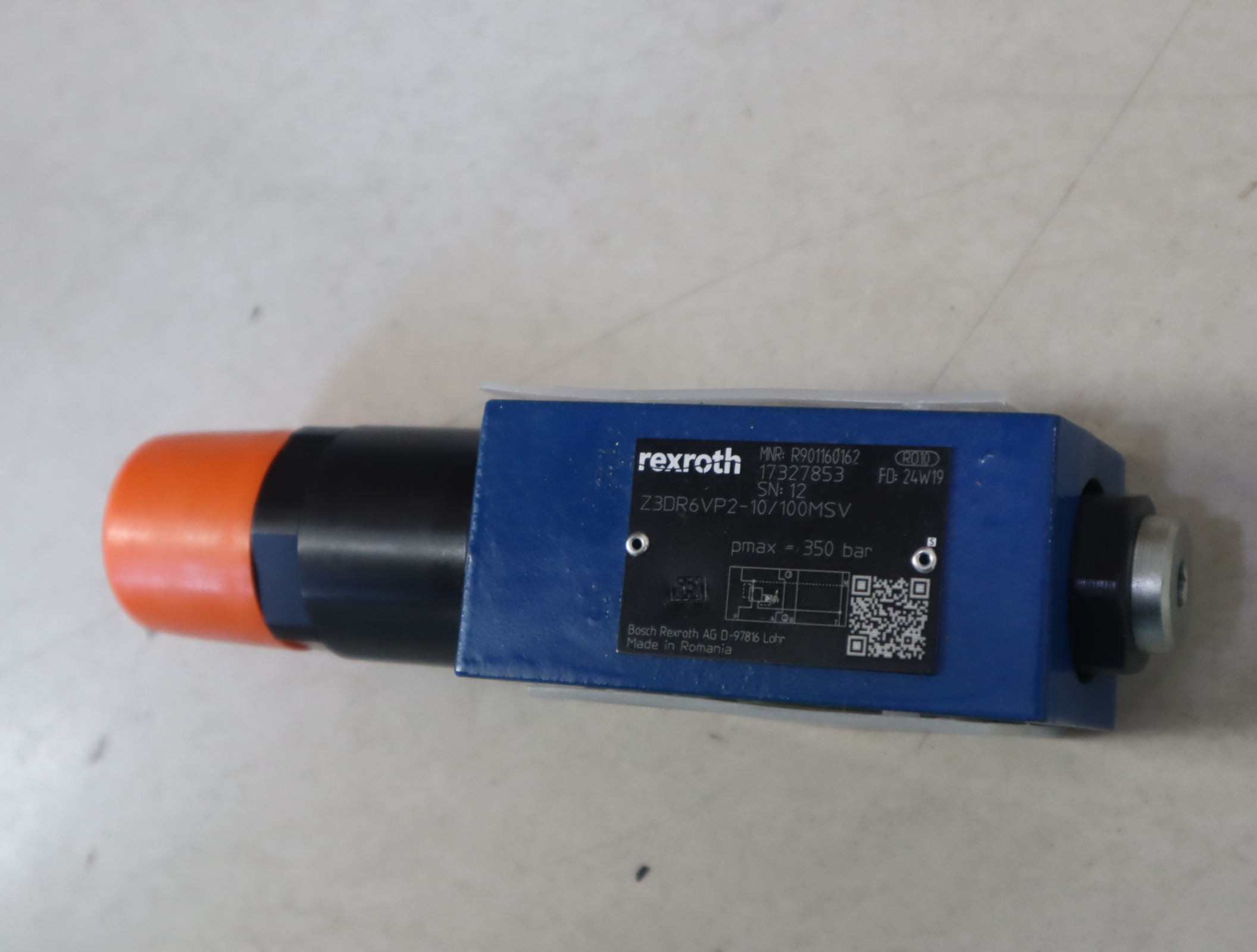 R901160162 Z3DR6VP2-1X/100MSV 德国力士乐REXROTH溢流阀