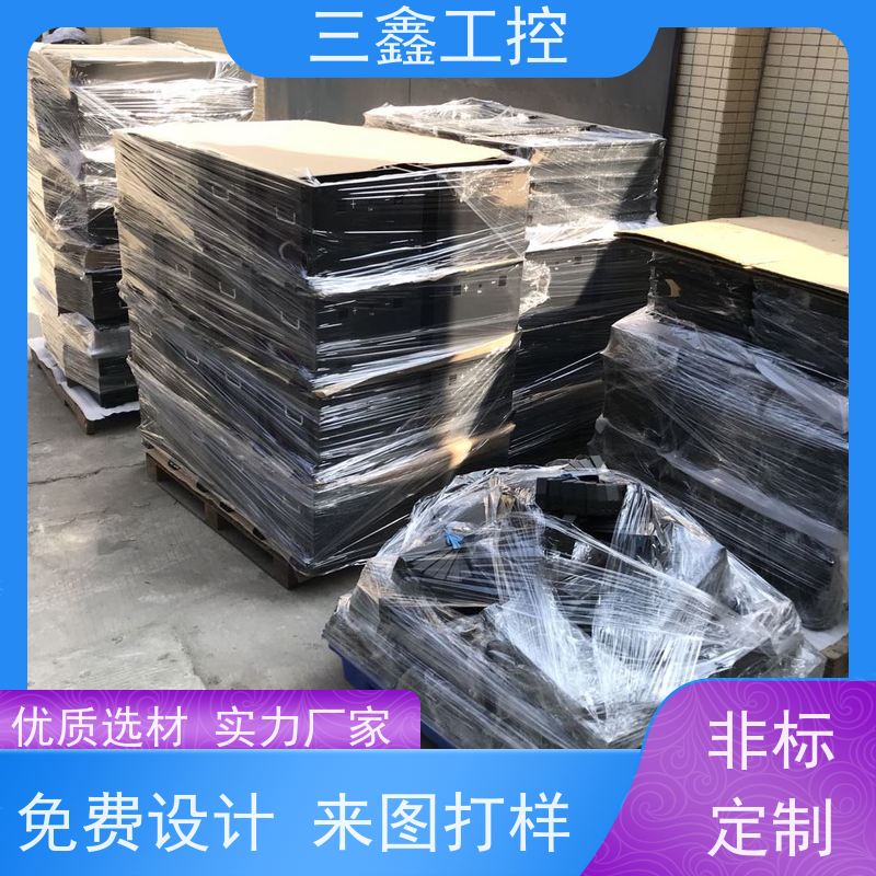 非标定制1U控制机箱 钣金外壳加工 表面阳极氧化 烤漆 