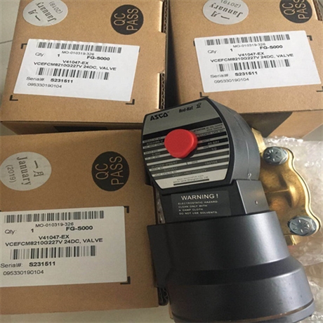 解析ASCO阿斯卡电磁阀VCEFCM8223G010 24VDC
