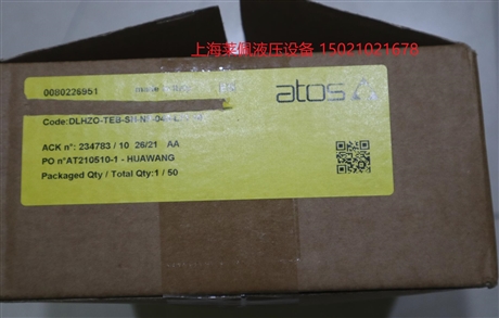 意大利ATOS 阿托斯 液压阀   DLHZO-TEB-SN-NP-040-L53