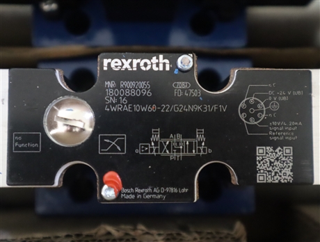 R900920055 4WRAE10W60-20/G24N9K31/F1V德国力士乐REXROTH比例阀