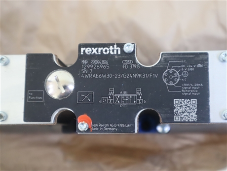 R900943826 4WRAE6W30-20/G24N9K31/F1V 德国力士乐REXROTH比例阀