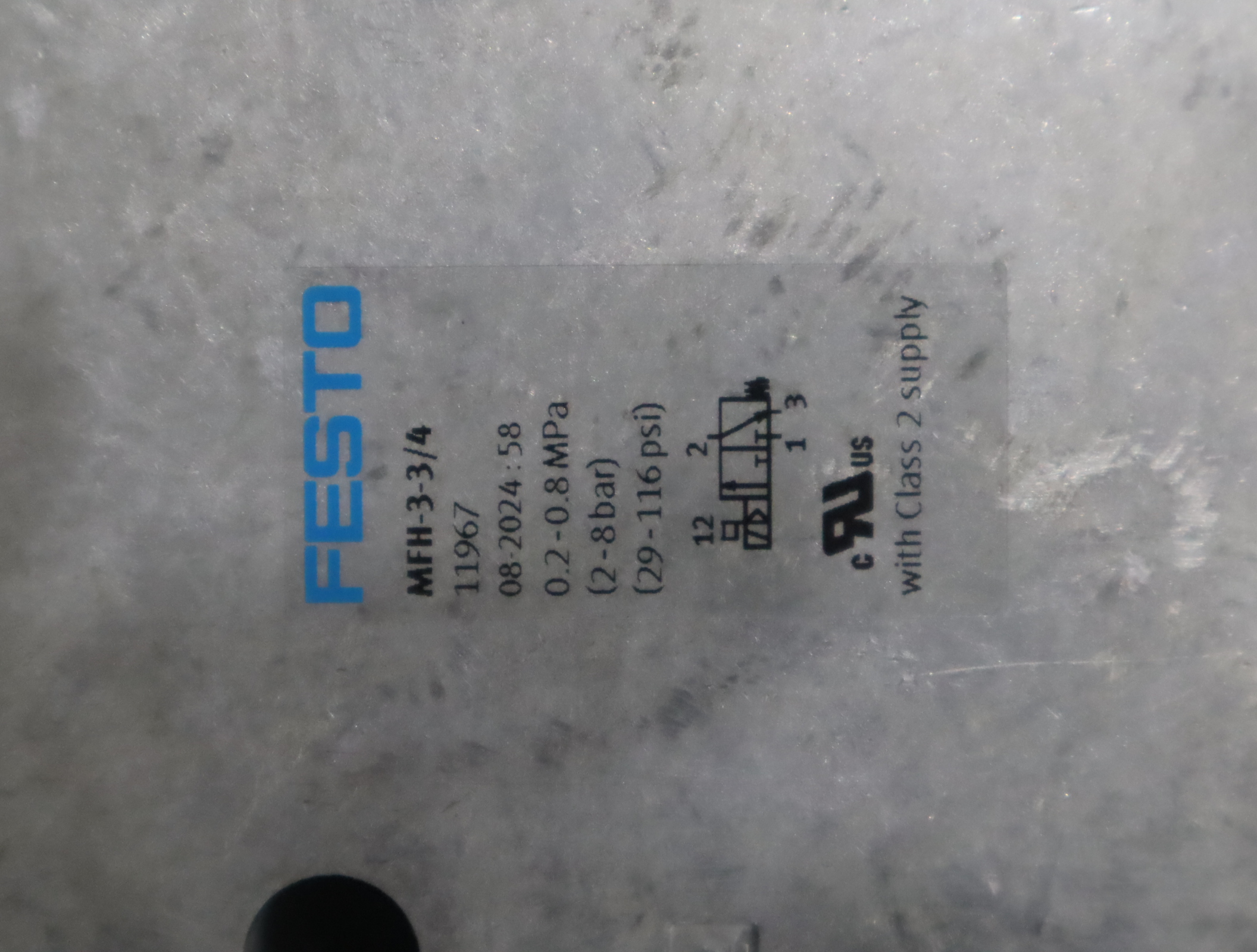 MFH-3-3/4 11967 FESTO费斯托气动阀