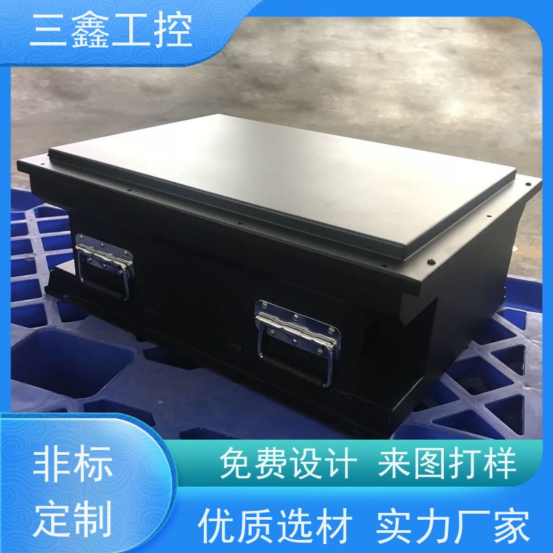 深 圳三鑫机架式服务器机箱 钣金外壳加工 表面阳极氧化 烤漆 