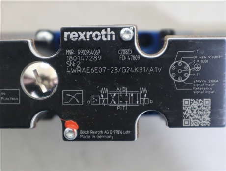 R900954069 4WRAE6E07-23/G24K31/A1V 德国力士乐REXROTH比例阀
