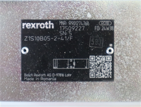 R901274766 Z1S10B05-2-40/F Z1S10B05-2-42/F 力士乐REXROTH阀